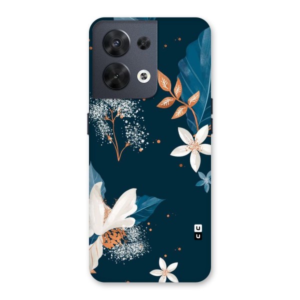 Royal Floral Back Case for Oppo Reno8 5G