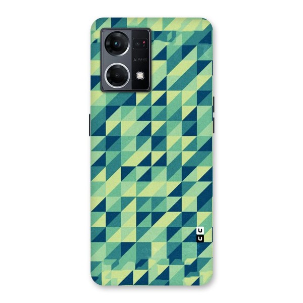 Shady Green Glass Back Case for Oppo F21 Pro 5G