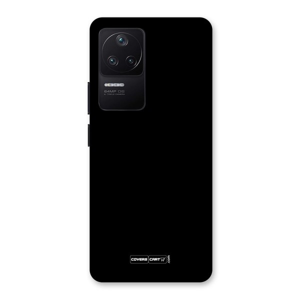 Simple Black Back Case for Poco F4 5G