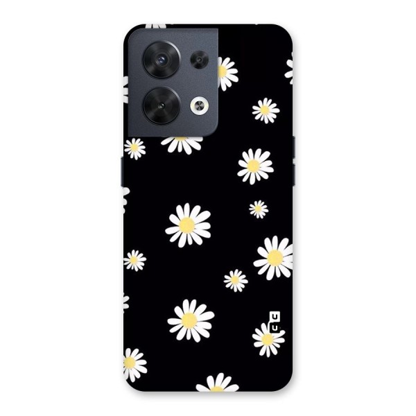 Simple Sunflowers Pattern Back Case for Oppo Reno8 5G