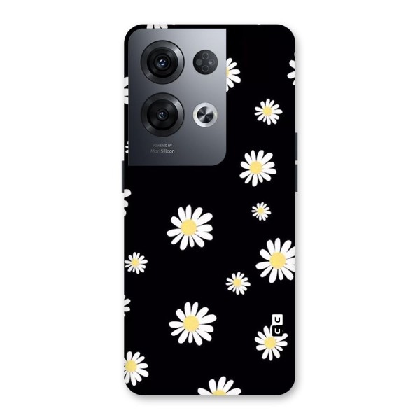 Simple Sunflowers Pattern Back Case for Oppo Reno8 Pro 5G