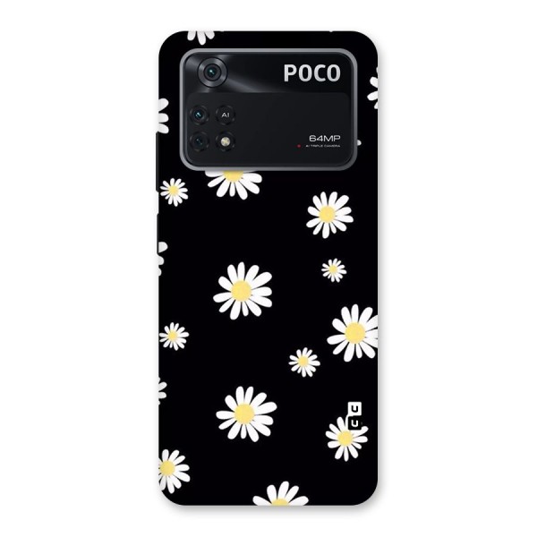 Simple Sunflowers Pattern Back Case for Poco M4 Pro 4G