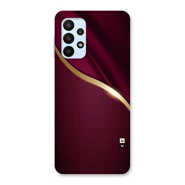 Smooth Maroon Back Case for Galaxy A23