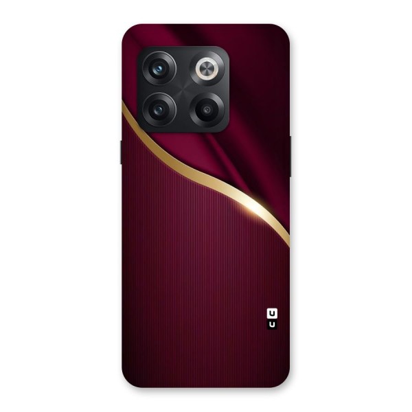 Smooth Maroon Back Case for OnePlus 10T