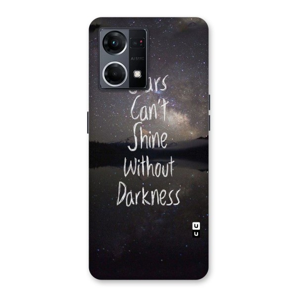 Stars Shine Glass Back Case for Oppo F21 Pro 5G