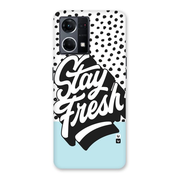 Stay Fresh Glass Back Case for Oppo F21 Pro 5G