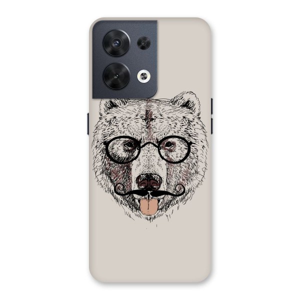 Studious Bear Back Case for Oppo Reno8 5G