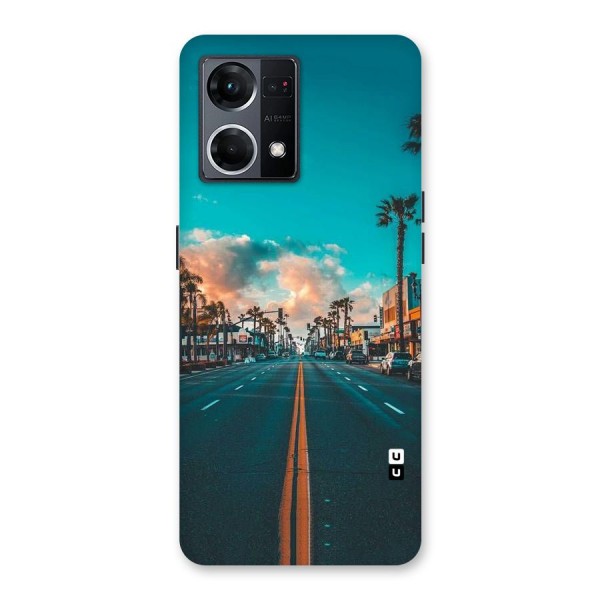 Sundown Road Glass Back Case for Oppo F21 Pro 5G