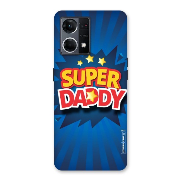 Super Daddy Glass Back Case for Oppo F21 Pro 5G