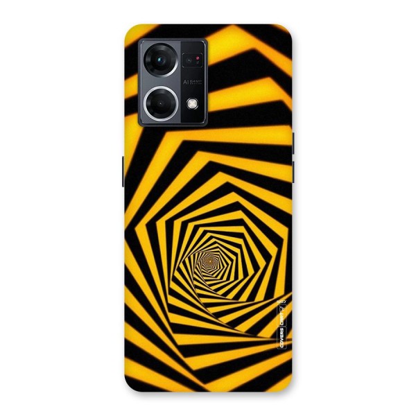 Taxi Pattern Glass Back Case for Oppo F21 Pro 5G