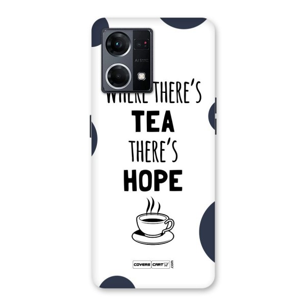 Tea Hope Glass Back Case for Oppo F21 Pro 5G