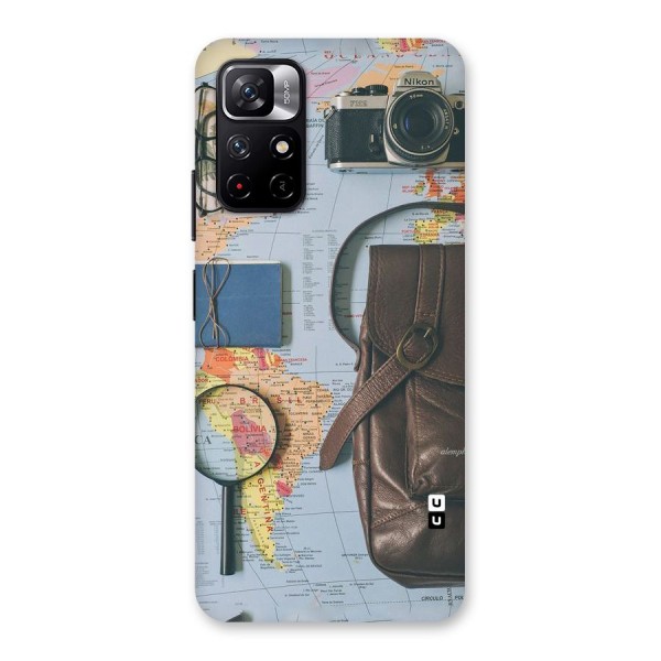 Travel Requisites Back Case for Redmi Note 11T 5G