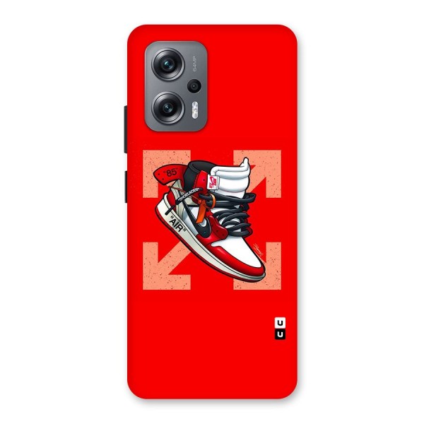 Trendy Air Shoes Back Case for Redmi K50i