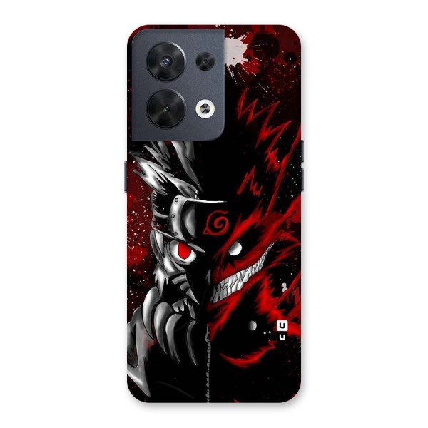 Two Face Naruto Back Case for Oppo Reno8 5G