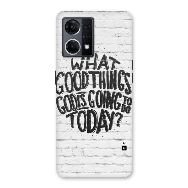 Wall Good Glass Back Case for Oppo F21 Pro 5G