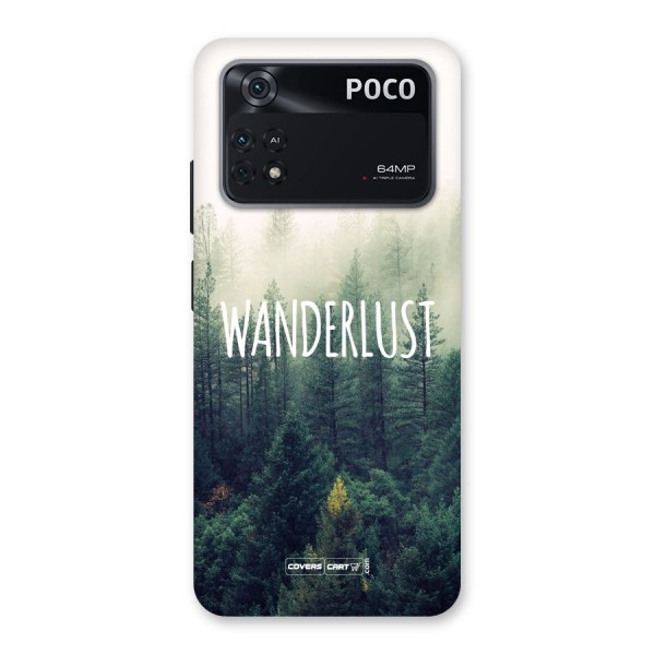 Wanderlust Back Case for Poco M4 Pro 4G