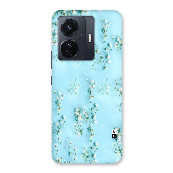 White Lily Design Back Case for Vivo T1 Pro