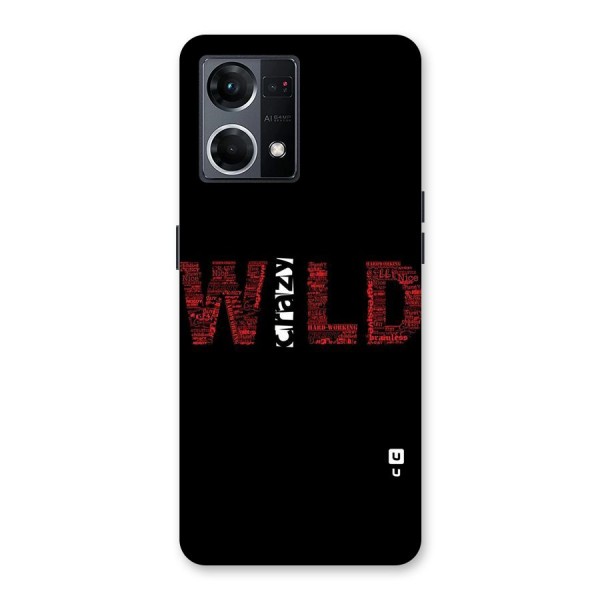 Wild Crazy Glass Back Case for Oppo F21 Pro 5G