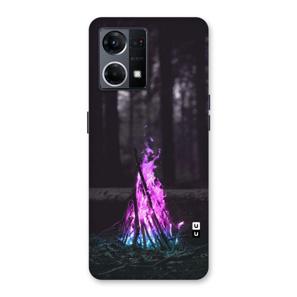 Wild Fire Glass Back Case for Oppo F21 Pro 5G