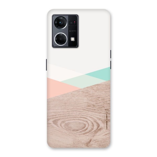 Wooden Fusion Glass Back Case for Oppo F21 Pro 5G