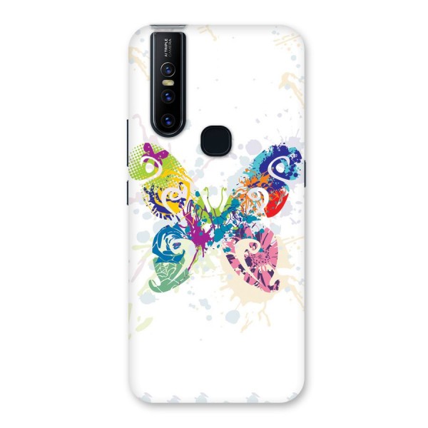 Abstract Butterfly Back Case for Vivo V15