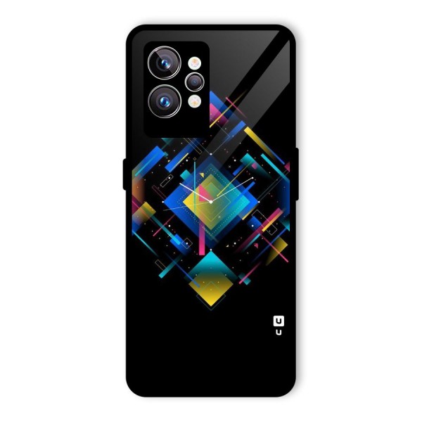 Abstract Clock Glass Back Case for Realme GT2 Pro