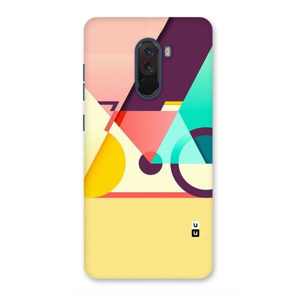 Abstract Cycle Back Case for Poco F1