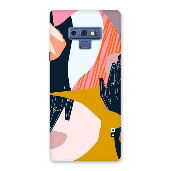 Abstract Hands Back Case for Galaxy Note 9