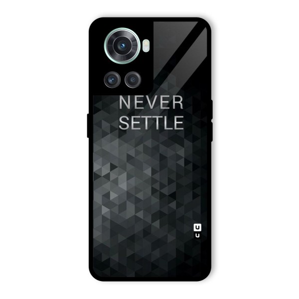 Abstract No Settle Glass Back Case for OnePlus 10R