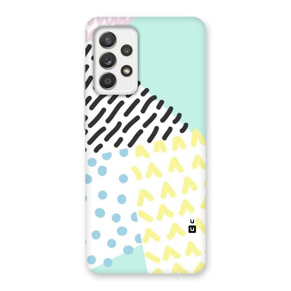 Abstract Pastel Back Case for Galaxy A52