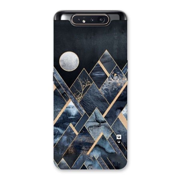 Abstract Scenic Design Back Case for Galaxy A80