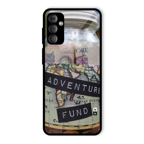 Adventure Fund Glass Back Case for Galaxy F23