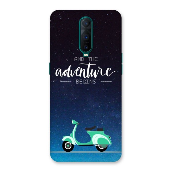 Adventure Scooter Back Case for Oppo R17 Pro