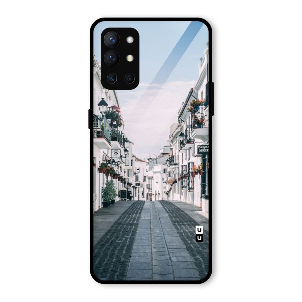 Aesthetic Street Glass Back Case for OnePlus 9R