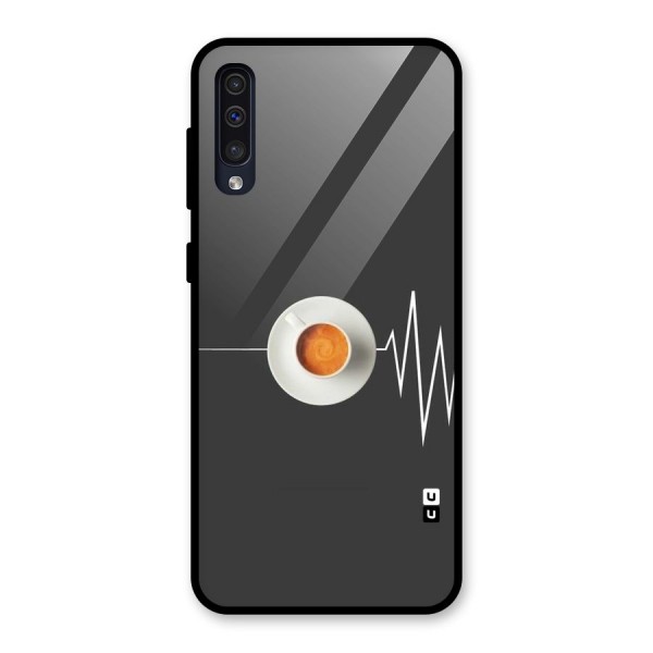 After Coffee Glass Back Case for Galaxy A50s