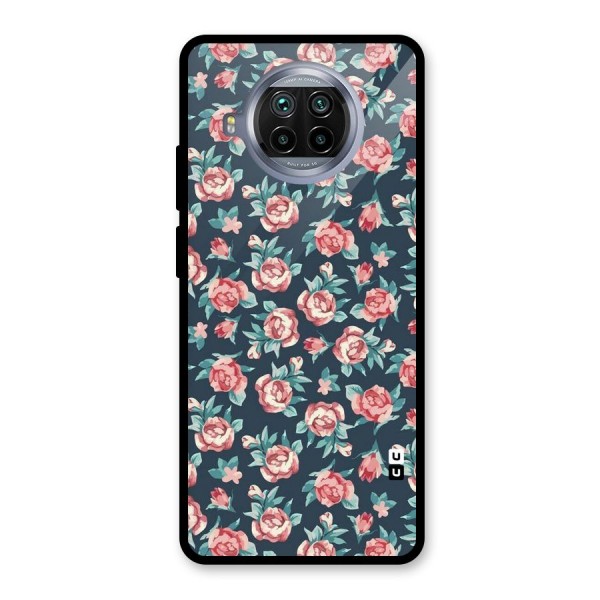 All Art Bloom Glass Back Case for Mi 10i