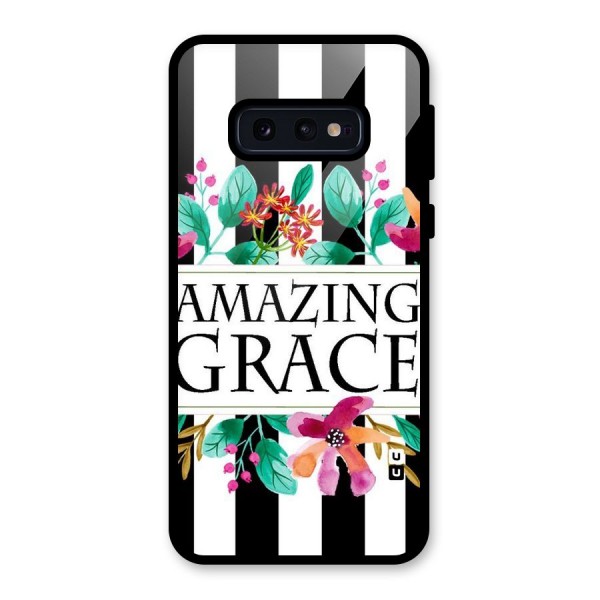 Amazing Grace Glass Back Case for Galaxy S10e