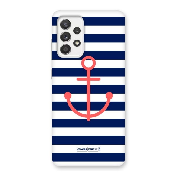 Anchor Stripes Back Case for Galaxy A52