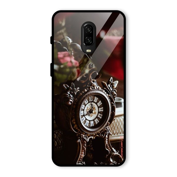 Ancient Clock Glass Back Case for OnePlus 6T