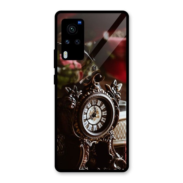 Ancient Clock Glass Back Case for Vivo X60 Pro