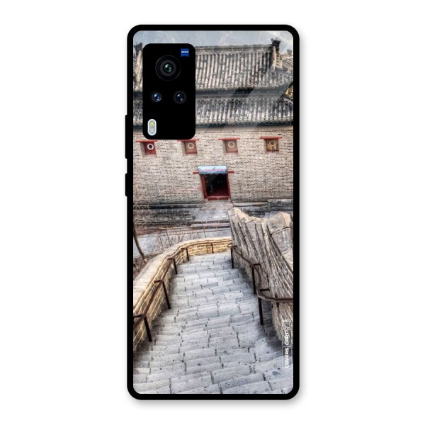 Ancient Strairs Glass Back Case for Vivo X60 Pro