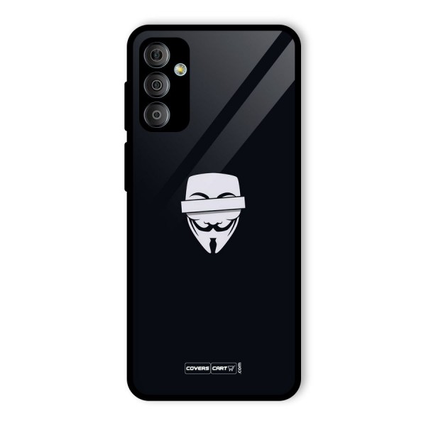 Anonymous Mask Glass Back Case for Galaxy F23