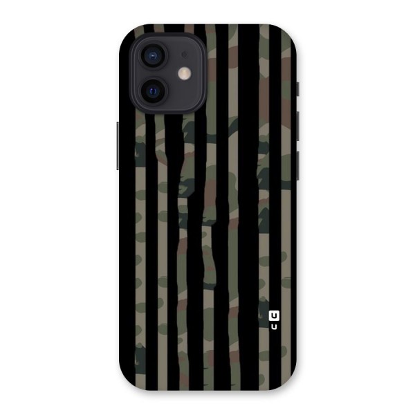 Army Stripes Back Case for iPhone 12