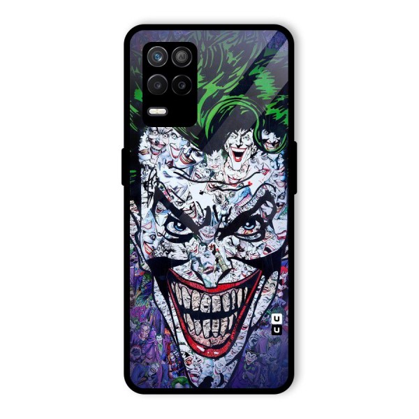 Art Face Glass Back Case for Realme 9 5G