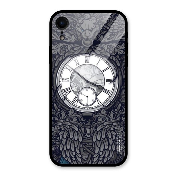 Artsy Wall Clock Glass Back Case for XR