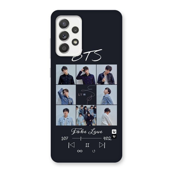 BTS Fake Love Back Case for Galaxy A52