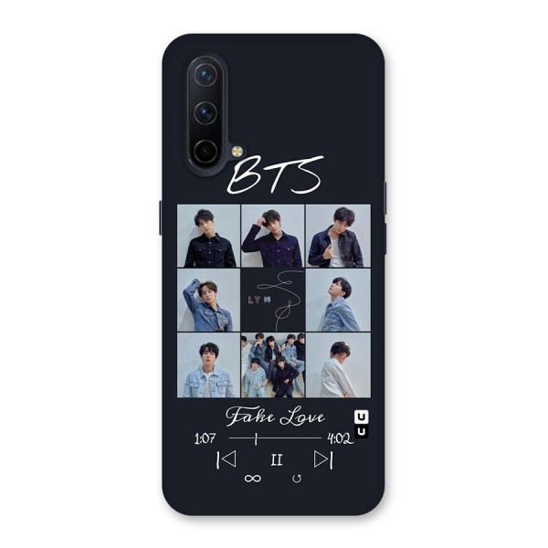 BTS Fake Love Back Case for OnePlus Nord CE 5G
