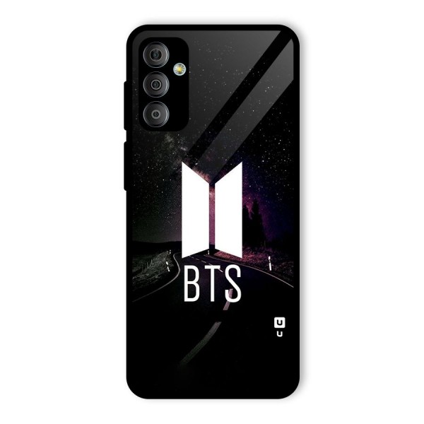 BTS Night Sky Glass Back Case for Galaxy F23