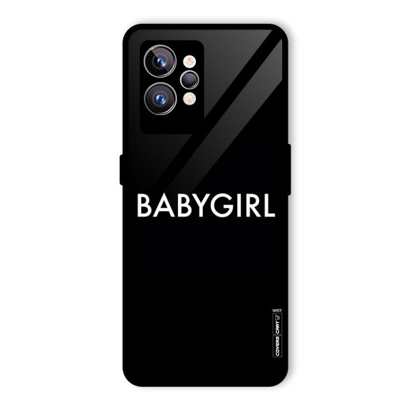 Baby Girl Glass Back Case for Realme GT2 Pro