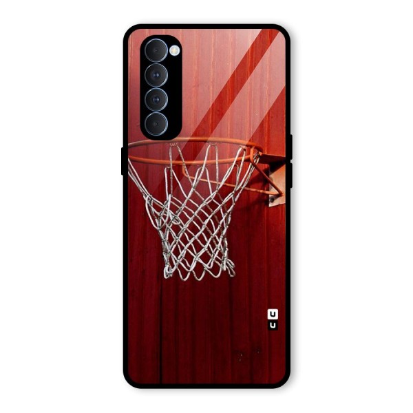 Basket Red Glass Back Case for Oppo Reno4 Pro